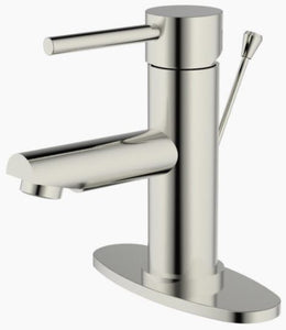 Casmir Single Handle Bathroom Faucet, Brushed Nickel 192-6478-BN