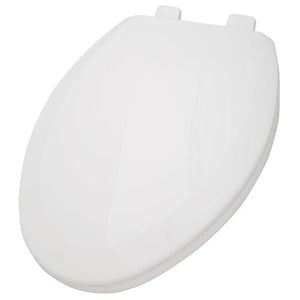 Centoco 900 Series Closed Front Elongated Molded Wood Toilet Seat with Cover, White