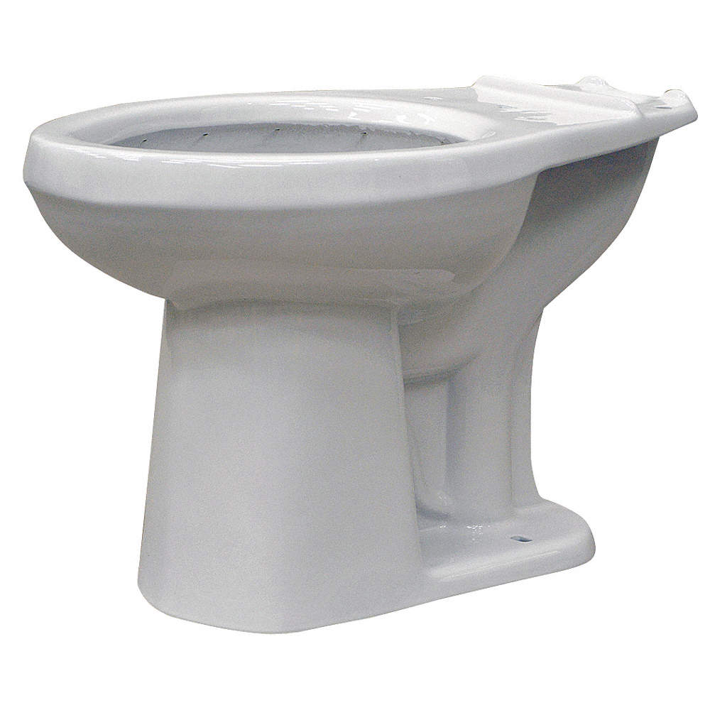 Gerber Elongated Toilet Bowl 17" ADA Height w/ 12" Roughin 1.28 gpf